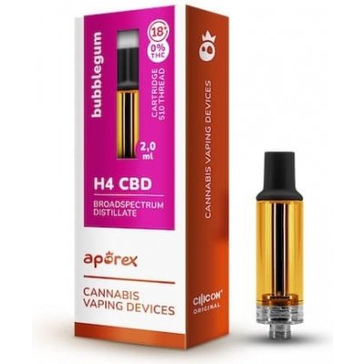 APOREX H4CBD CARTRIDGE BUBBLE GUM 2 ml – Hledejceny.cz