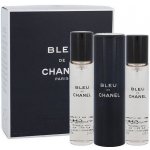 Chanel Bleu de Chanel EDT plnitelný 20 ml + EDT náplň 2 x 20 ml dárková sada – Hledejceny.cz