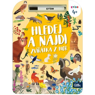 Kvído Hledej a najdi: Zvířátka z hor – Hledejceny.cz