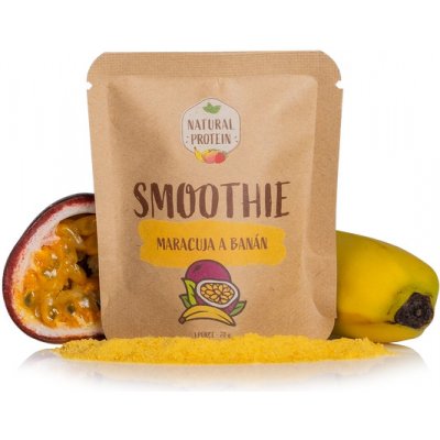 NaturalProtein přírodní smoothie Maracuja a Banán 20 g