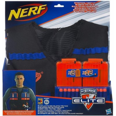 Nerf N-Strike Elite vesta s 2 zásobníky a 12 šipkami od 989 Kč - Heureka.cz