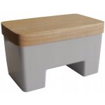 PRACTIC Máslenka na vodu s dřevěným víkem – Zboží Dáma