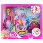 Barbie PRINCEZNA A DUHOVÝ JEDNOROŽEC HERNÍ SET – Zboží Mobilmania