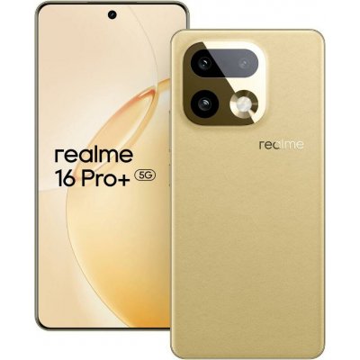 realme 16 Pro+ 8GB/256GB Master Gold – Zboží Živě