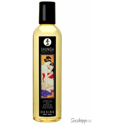 Shunga Desire Vanilla 250ml – Zboží Mobilmania
