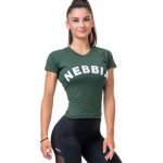 Nebbia Dámske Tričko Classic HERO 576 dark green – Zboží Dáma
