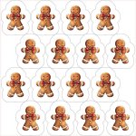 Takoy Panel na vánoční ozdoby perníčky bavlna – Zboží Dáma