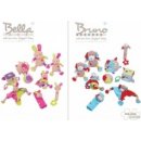 Bigjigs Toys textilní Králíček Bella s kousátky