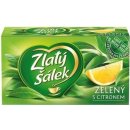 Zlatý Šálek Zelený čaj s citronem 20 x 1,5 g