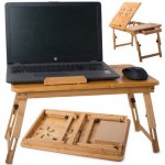 Bambusový stolek pro notebook – Hledejceny.cz
