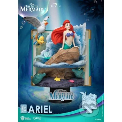 Malá morská víla diorama Book series - Ariel 15 cm (Beast Kingdom) - Beast Kingdom – Zboží Mobilmania