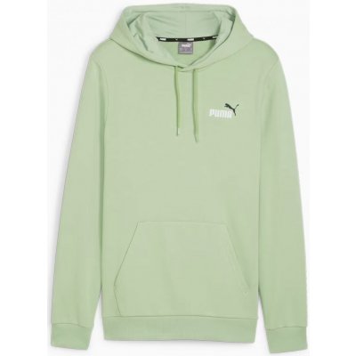 Puma ESS+ 2 COL SMALL Logo Hoodie 680990-95 green – Zboží Dáma