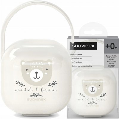 Suavinex Krabička na dudlík Wild & Free krémová – Sleviste.cz