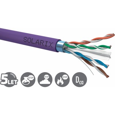 Solarix SXKD-6-FTP-LSOH CAT6 FTP PVC 500m – Zbozi.Blesk.cz