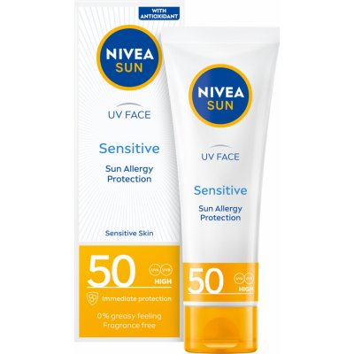 Nivea Sun UVA UVB Face Anti-Age SPF 50 50 ml – Zboží Mobilmania