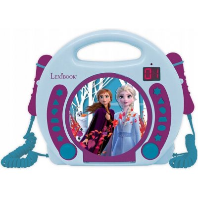 Lexibook Frozen CD přehrávač s mikrofonem – Hledejceny.cz
