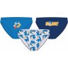 Dětské spodní prádlo Ježek Sonic licence chlapecké slipy Ježek Sonic 5233035 modrá / bílá