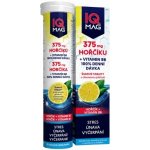 IQ Mag hořčík 375 mg + B6 šumivé tablety tablet 20 – Hledejceny.cz