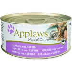 Applaws cat makrela & sardinky 70 g – Hledejceny.cz