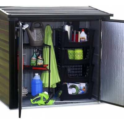 Arrow VERSA SHED 53 černá 144 x 75 x 128 cm 1000 l – Zboží Mobilmania