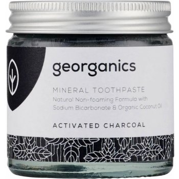 georganics Natural Toothpaste Activated Charcoal 120 ml