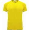 Dětské tričko Bahrain dětské sportovní tričko s krátkým rukávem Žlutá