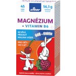 Vitar Kids Magnézium+B6 malina-višeň 45 tablet – Hledejceny.cz