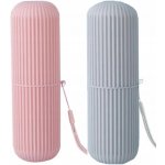 Dampod Shop Přenosné cestovní pouzdro na zubní pastu a kartáček zelená – Zboží Dáma