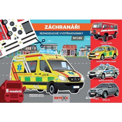 Betexa zásilková služba Záchranáři vystřihovánky – Zboží Dáma