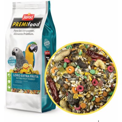 Jarad PREMIfood Papoušek s Ovocem 0,8 kg – Zboží Dáma