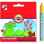 Koh-i-noor Voskové pastelky 8234 24ks – Zboží Dáma