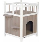 Trixie Příroda domeček pro kočky s balkonem postel 45 x 65 x 45 cm – Sleviste.cz