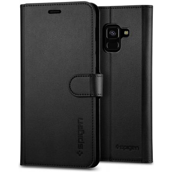 Pouzdro SPIGEN Wallet S Samsung Galaxy A530F A8 2018 černé