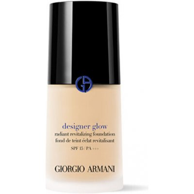 Giorgio Armani Rozjasňující tekutý make-up SPF 15 Designer Glow Radiant Revitalizing Foundation 2.5 30 ml – Zbozi.Blesk.cz