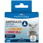 FRANCODEX Anti-stress lahvičky pro kočky a koťata 18x1ml – Hledejceny.cz