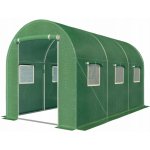 Greenhouse Carruzzo fóliový tunel 300 x 200 cm 6 m² zelený – Zboží Dáma