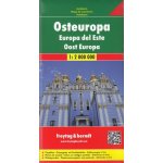 MAPA FREYTAG Východní Evropa mapa 1:2 000 000 – Zboží Mobilmania