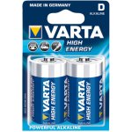Varta High Energy D 2ks VARTA-4920/2B – Zboží Živě