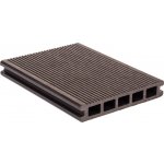 G21 Terasové prkno 2,5 x 14,8 x 400 cm Dark Wood WPC TPRDRKW400K 1 ks – Zbozi.Blesk.cz