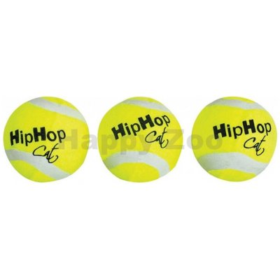 HIPHOP Hračka tenis Cat míč 4cm 3ks – Zbozi.Blesk.cz