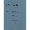 Noty a zpěvník J. S. Bach Sinfonias noty na klavír