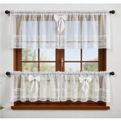 BytoTex Sada hotových záclon LG 442, 300x60 cm – Hledejceny.cz