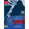 Noty a zpěvník CLARINET PLUS ! vol. 1 + CD klarinet