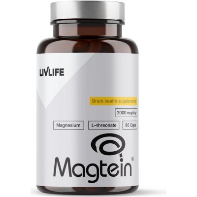 Livlife Magnesium L-treonate 90 kapslí – Hledejceny.cz