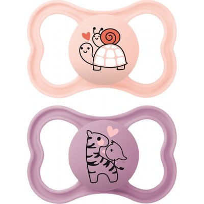 Mam dudlík Supreme dbl box růžová/ fialová – Zboží Mobilmania