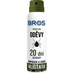 Bros spray na oblečení odpuzující a hubící klíšťata 90 ml – Zboží Mobilmania