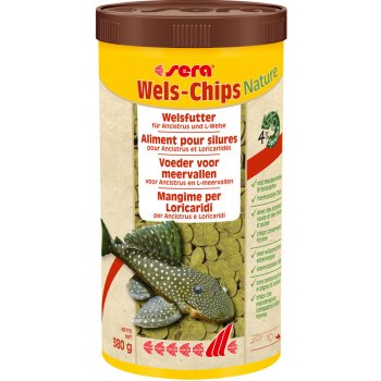 Sera Wels Chips Nature 1 l