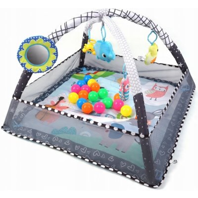 TinyMini Vzdělávací podložka 2v1 Ohrádka s míčky – Zboží Dáma