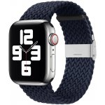 AW Pletený řemínek na Apple Watch s přezkou - Navy blue Šířka uchycení řemínku: 38/40/41mm Navy Blue IR-PTRAW-10