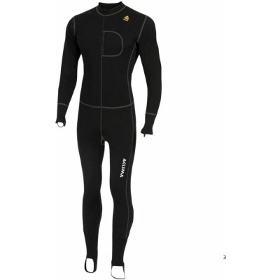 Aclima WarmWool Bodypiece Unisex Jet Black – Zboží Dáma